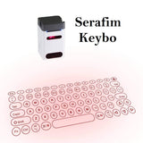 Serafim Keybo, World's Most Advanced Bluetooth Laser Projection Keyboard & Piano, Multilingual Support - Imported from UK