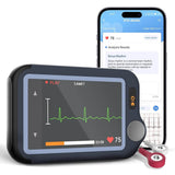 Wellue Pulsebit-EX ECG Heart Monitor, Bluetooth EKG Device With iOS & Android APP 30s/60s/5mins Recording Work with Smartphone & PC Personal Portable Heart Health Tracker - Imported from UK