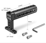 SmallRig Camera Top Handle Grip for DSLR Cage Handle With Cold Shoe Mount For Camera Rig, 1638B - Imported from UK