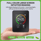 Air Quality Meter with Colorful LCD Display, 3-in-1 Carbon Dioxide Detector with Temperature, Humidity for Home Office Car (Container Product Without Box) - Imported from UK