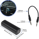 Ground Loop Noise Isolator for Car Audio/Home Stereo System, Eliminate The Buzzing Noise Completely with 3.5mm Audio Cable - Imported from UK