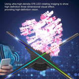 Z7H 3D Hologram Fan Projector for Advertising Displayc1600x576 Resolution (51cm) 3D Holographic Fan Support WIFI Connection for Shops Bars Advertising Sign - Imported from UK