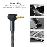 Rock 3.5mm Audio Cable Y Splitter, Gold Plated Audio Male to 2 Female Headset Splitter Cable - Imported from UK