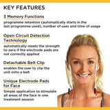 TensCare Perfect Beauty, for Face Lift Wrinkle Reduction, Skin Tightening & Body Muscle Toning Stimulator for Abs Buttocks Thighs - Imported from UK