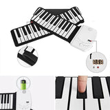 EVERYONE GAIN Portable 88 Keys USB Soft Flexible Electronic Piano Keyboard with Pedal & Built-in Speaker - Imported from UK