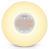 Philips Wake-up Light, Sunrise Simulation, 2 Natural Sounds, FM Radio & Bedside Lamp (Container Product Without Box) - Imported from UK