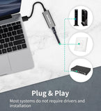 MAXESLA USB 3.0 to Gigabit Ethernet Adapter – Plug & Play High-Speed Wired Network Converter for Laptop, MacBook & PC