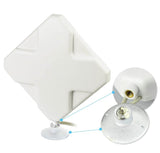 High Gain 4G LTE 35dBi Antenna, Wi-Fi Router, Mobile Hotspots, External Antenna, Signal Booster - (Amazon Container Product as it is, No Warranty, No Guarantee, No Return, No Exchange) - Imported from UK