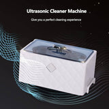 James 450ml Ultrasonic Cleaner, 42 kHz Cleaning for Jewelry Brushes, Glasses, Watches, Coins, Teeth, Razors (Container Product Without Box) - Imported from UK
