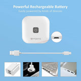 Rechargeable battery with USB cable
