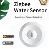 Zigbee 3.0 Smart Water Leak Detector Sensor - Battery-Powered Flood & Water Alarm - IP66 Waterproof