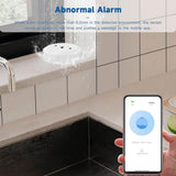 Zigbee 3.0 Smart Water Leak Detector Sensor - Battery-Powered Flood & Water Alarm - IP66 Waterproof