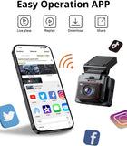 ultra HD dashboard camera with app control