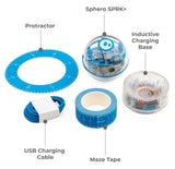 Sphero SPRK+ App-Enabled Robot Ball with Programmable Sensors + LED Lights, STEM Educational Toy for Kids (Amazon Container Product as it is, No Warranty, No Guarantee, No Return, No Exchange) - Imported from UK