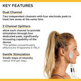 TensCare Perfect Beauty, for Face Lift Wrinkle Reduction, Skin Tightening & Body Muscle Toning Stimulator for Abs Buttocks Thighs - Imported from UK