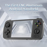 ANBERNIC RG405M Handheld Game Console, Aluminum Alloy CNC Android 12 System 4.0" IPS Touch Screen with 128G TF Card & 3172 Games - Imported from UK