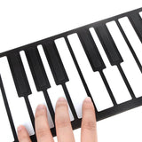 USB MIDI Roll-Up Piano (88 Keys), Silicon Flexible Electronic Piano Keyboard - Imported from UK