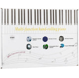 EVERYONE GAIN Portable 88 Keys USB Soft Flexible Electronic Piano Keyboard with Pedal & Built-in Speaker - Imported from UK