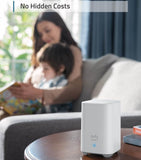 eufy Security by Anker Battery Powered Wireless Video Doorbell with HomeBase, 2K HD No Monthly Fee, On-Device AI for Human Detection, 2-Way Audio, 16GB Local Storage, Simple Self-Installation - Imported from UK