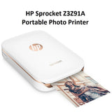 HP Sprocket Photo Printer, Portable Print Social Media Photos on 2x3