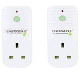 Energenie 13A Remote Controlled Mains Sockets, 240V 50Hz, Pack of 2 (Amazon Container Product as it is, No Warranty, No Guarantee, No Return, No Exchange) - Imported from UK