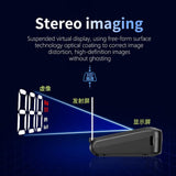 Car HUD Head up Display, G100 OBD GPS Car Electronics Projector Display, 3" Screen with Speed & Direction of Travel Information, Digital Car Speedometer Accessories For All Car/Vehicle - Imported from UK
