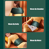 Snowpea Electric Hot Water Bottle/Bag with Belly Belt, Electric Heat Pack for Warms Hands Tummy Waist & Shoulder - Imported from UK