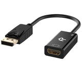 Rankie DisplayPort (DP) to HDMI Adapter, 4K Resolution Converter with Audio - Imported from UK