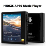 HIDIZS AP80 Hi-Res Lossless Bluetooth 4.0 MP3 Music Player with LDAC/aptX/FLAC/FM Radio Full Touch Screen - Imported from UK