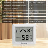 KETOTEK Digital Hygrometer Thermometer, Temperature Monitor Humidity Gauge for Home Office Baby Room Greenhouse - Imported from UK