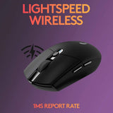 Logitech G305 LIGHTSPEED Wireless Gaming Mouse, Hero 12K Sensor, 12000 DPI, Lightweight, 6 Programmable Buttons, 250h Battery Life, On-Board Memory, PC/Mac (Container Product Without Box) - Imported from UK