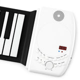 EVERYONE GAIN Portable 88 Keys USB Soft Flexible Electronic Piano Keyboard with Pedal & Built-in Speaker - Imported from UK