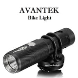 AVANTEK Bike Light, Rechargeable Waterproof Headlight with Built-in USB 2.0 Phone Charger & 360° Rotating (Container Product Without Box & Accessories) - Imported from UK