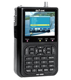 Satlink WS-6906 DVB-S FTA Satellite Finder, 3.5" LCD Display Data Digital Satellite Signal Finder Meter - Imported from UK