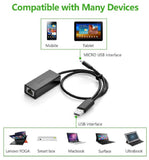 Ugreen USB 2.0 Adapter With Integrated OTG to LAN 10/100MBPS - Imported from UK