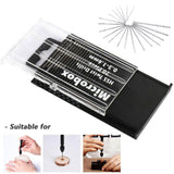 HSS Mini Micro Drill Bit Set, 0.3-1.6mm Twist Drill Bits Precision Drill DIY Kit Rotary Hand Tools Accessory (20pcs) - Imported from UK