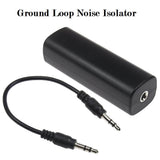 Ground Loop Noise Isolator for Car Audio/Home Stereo System, Eliminate The Buzzing Noise Completely with 3.5mm Audio Cable - Imported from UK