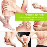 AUVON Dual Channel TENS EMS Unit, 24 Modes Muscle Stimulator for Pain Relief, Rechargeable TENS Machine Massager with 6 Pads, ABS Pads Holder, USB Cable & Dust-Proof Storage Bag - Imported from UK