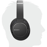 Sony MDR-ZX770BN Wireless Bluetooth-Enabled & Noise Canceling Stereo Headphones (Made in Japan) - Imported from UK