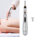 Meridian Energy Acupuncture Pen for Pain Relief, Acupoint Stimulation Meridians Therapy Massage Pen with 3 Replaceable Heads & 9 Levels - Imported from UK
