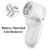 Amazon Lint Remover Battery Operated Lint Shaver Fabric Shaver Portable Fabric Shaver for Clothes Sweaters Carpet Car Seat & More - Imported from UK