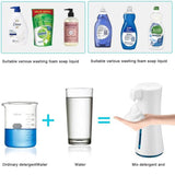 Automatic 400ml Battery Operated Soap Dispenser, IPX3 Waterproof Dispenser (Amazon Container Product as it is, No Warranty, No Guarantee, No Return, No Exchange) - Imported from UK
