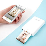 Polaroid ZIP Mobile Instant Photo Printer with 1 ZINK Photo Paper Pack, Zero Ink Printing Technology Compatible with iOS & Android Devices - Imported from UK