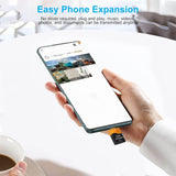 USB 3.0 OTG Type C To Micro-SD/TF Card Reader Adapter, 2TB High Speed Mini Card Reading Adapter - Imported from UK