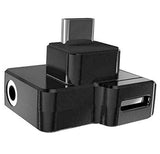 DJI CYNOVA Osmo Action Dual 3.5mm/USB-C Adapter - Imported from UK