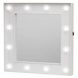 Hollywood Mirror, Plastic Frame (Container Product as it is, No Warranty, No Guarantee, No Return, No Exchange) - Imported from UK