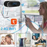 LXMIMI WiFi Spy Camera Clock, 1080P HD Camera with Night Vision & Motion Detection - Imported from UK