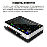 FNIRSI® 1013D Dual Channel Digital Tablet Oscilloscope, 7" Touch Screen 100M Bandwidth 1GS Sampling Rate - Imported from UK