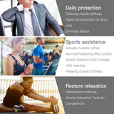 JEERSONN Muscle Massage Gun with 6 Massage Heads 30 Speeds & LCD Display, Ultra-Quiet Hand-Held Deep Tissue Muscle Massager - Imported from UK