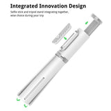 Selfie stick with an integrated tripod stand - Innovation design